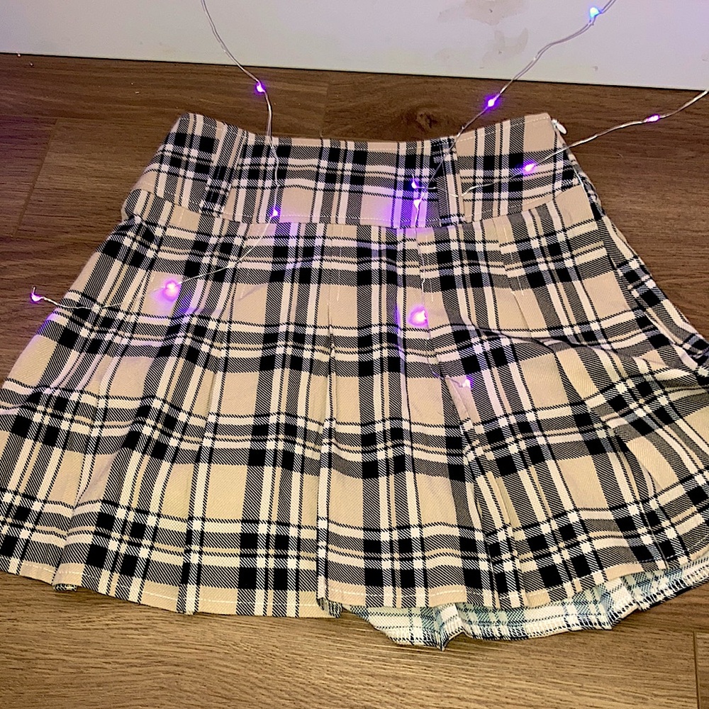Plad skirt
